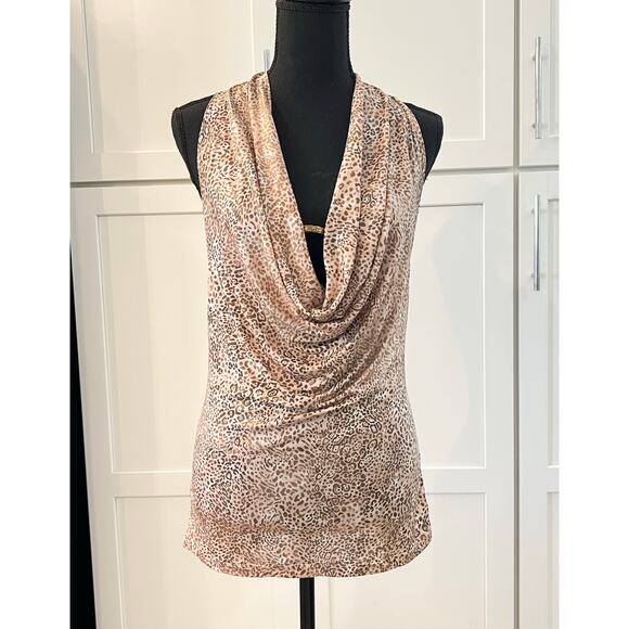 NWT Victoria's Secret Very Sexy Leopard Print S Top Chemise Blouse Animal New - Picture 2 of 4